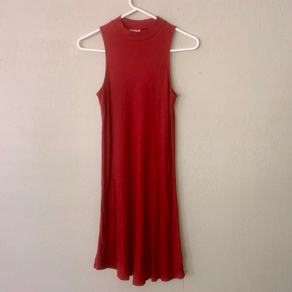 Rustic orange dress!